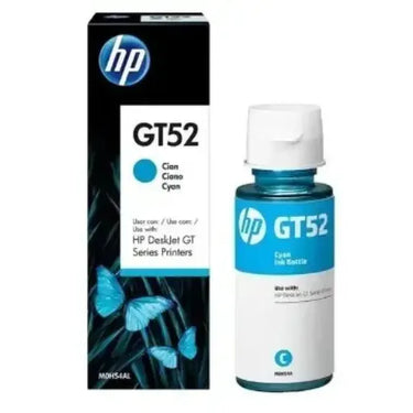 Hp Gt52 Cyan Ink Bottle 70ml Original - Printers